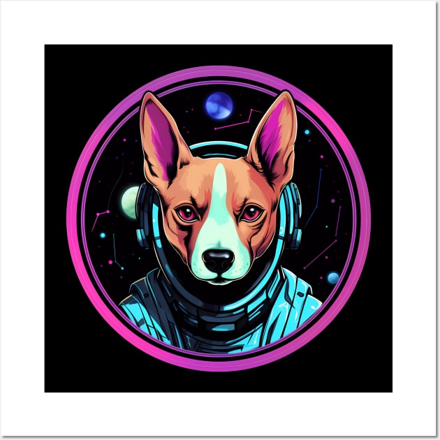 Basenji Cosmic Space Dogs Galaxy Astronaut Wall Art by Sports Stars ⭐⭐⭐⭐⭐